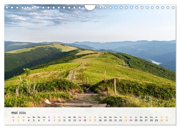 Produktbild: Sc&egrave;nes de cimes (Calendrier mural 2026 DIN A4 vertical), CALVENDO calendrier mensuel