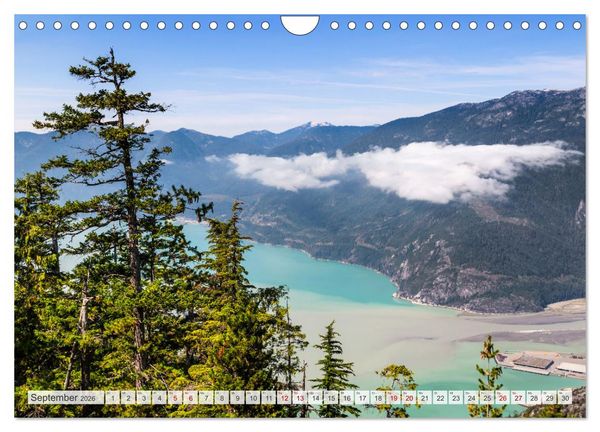 Produktbild: VANCOUVER K&uuml;stencharme und Urbanit&auml;t (Wandkalender 2026 DIN A4 quer), CALVENDO Monatskalender