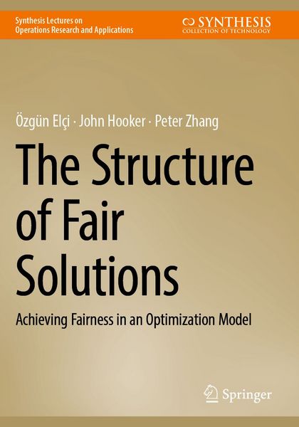 Produktbild: The Structure of Fair Solutions