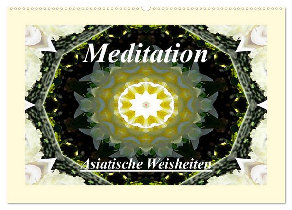 Produktbild: Meditation - Asiatische Weisheiten (Wandkalender 2026 DIN A2 quer), CALVENDO Monatskalender
