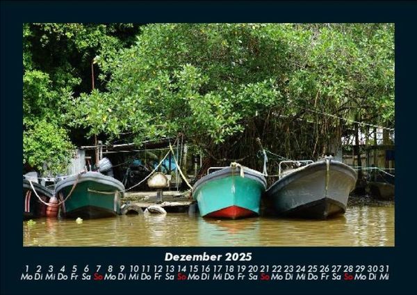 Produktbild: Boote 2025 Fotokalender DIN A5