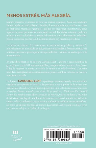 Produktbild: 101 Maneras Sencillas de Reducir El Estr&eacute;s