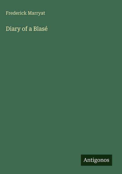 Produktbild: Diary of a Blas&eacute;