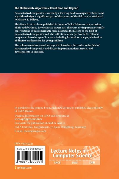 Produktbild: The Multivariate Algorithmic Revolution and Beyond