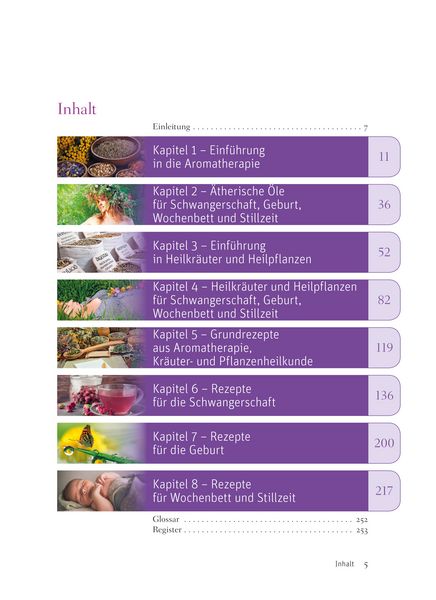 Produktbild: Aromatherapie und Heilpflanzen f&uuml;r Schwangerschaft, Geburt und Stillzeit