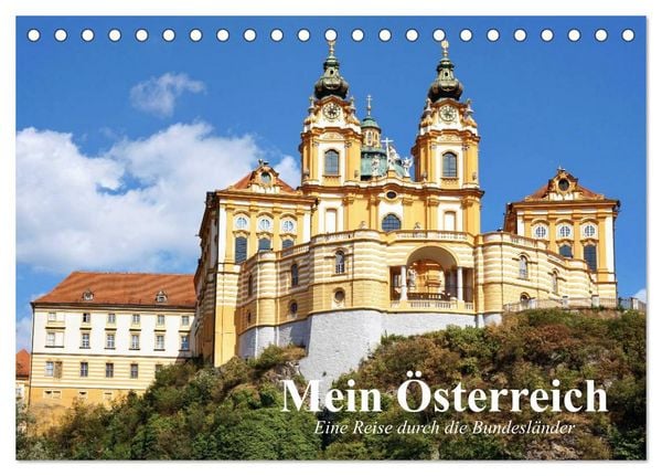 Produktbild: Mein &Ouml;sterreich. Eine Reise durch die Bundesl&auml;nder (Tischkalender 2026 DIN A5 quer), CALVENDO Monatskalender