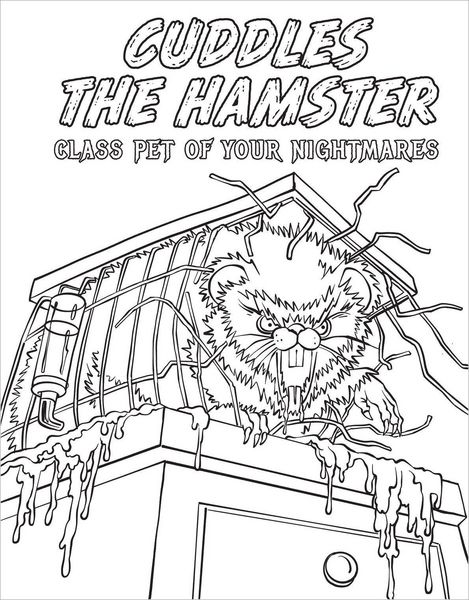 Produktbild: Goosebumps: The Official Coloring Book