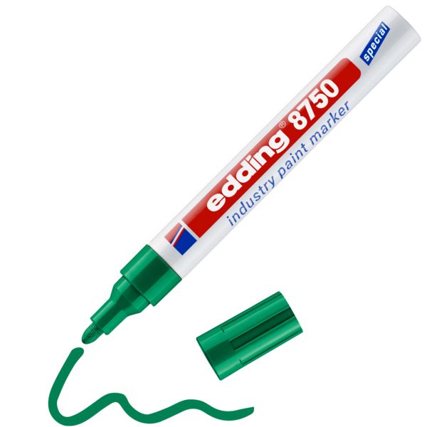 Produktbild: Paintmarker Industr.8750 gr&uuml;n