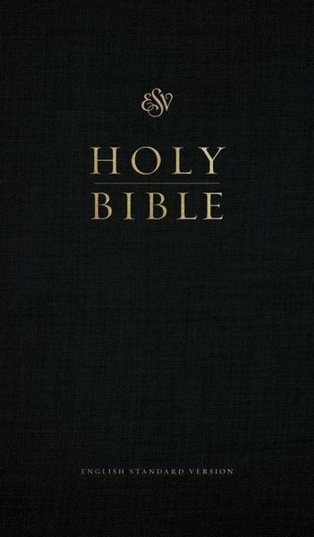Produktbild: ESV Church Bible, Large Print, Red Letter (Hardcover, Black)