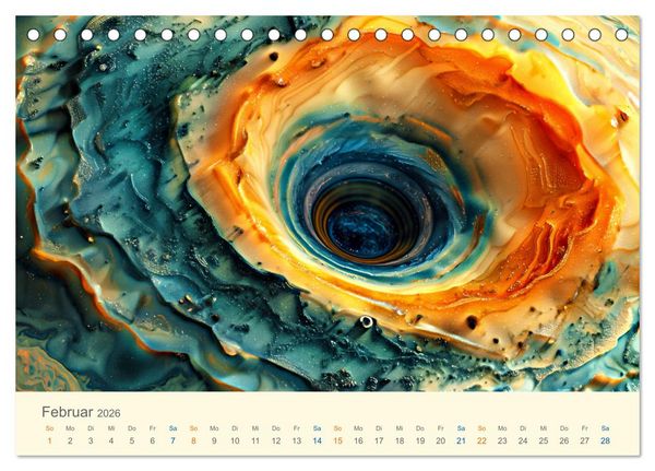 Produktbild: Nicht von diesem Planeten (Tischkalender 2026 DIN A5 quer), CALVENDO Monatskalender
