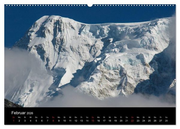 Produktbild: Majest&auml;tische Bergwelten - Der Everest Trek (hochwertiger Premium Wandkalender 2026 DIN A2 quer), Kunstdruck in Hochglanz