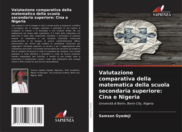 Produktbild: Valutazione comparativa della matematica della scuola secondaria superiore: Cina e Nigeria