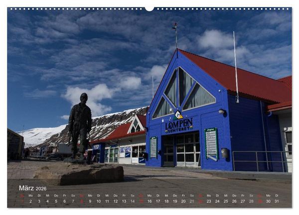 Produktbild: Spitzbergen - Impressionen aus der Arktis (hochwertiger Premium Wandkalender 2026 DIN A2 quer), Kunstdruck in Hochglanz