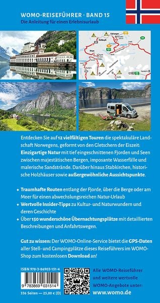 Produktbild: Entdeckertouren mit dem Wohnmobil Norwegen Der S&uuml;den