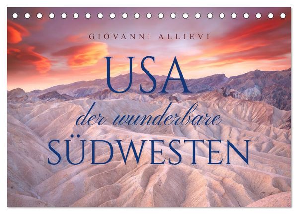 USA Der wunderbare Südwesten (Tischkalender 2026 DIN A5 quer), CALVENDO Monatskalender