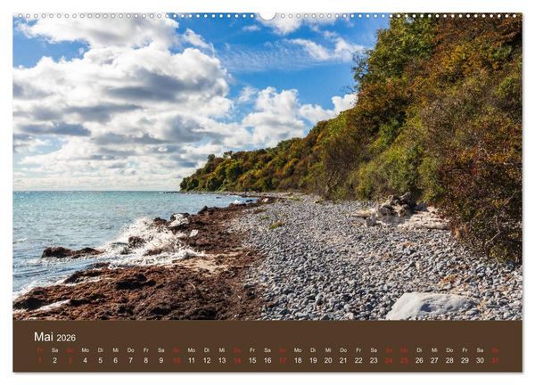 Produktbild: M&ouml;n, Impressionen einer d&auml;nischen Insel (hochwertiger Premium Wandkalender 2026 DIN A2 quer), Kunstdruck in Hochglanz