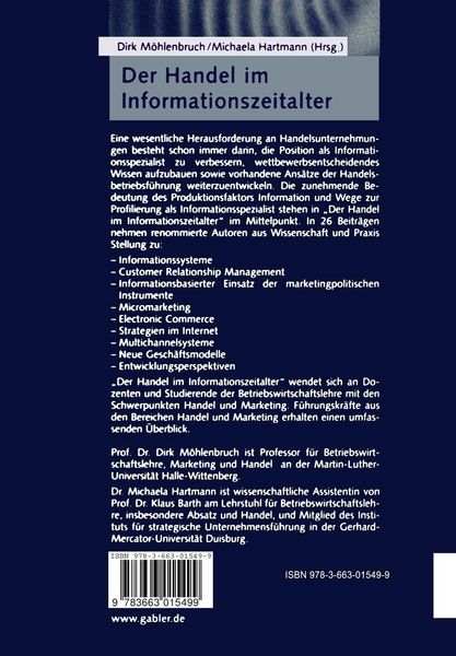 Produktbild: Der Handel im Informationszeitalter