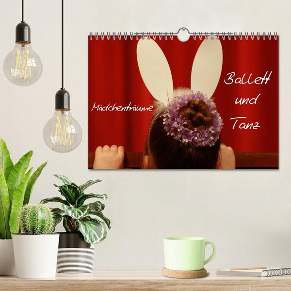 Produktbild: M&auml;dchentr&auml;ume - Ballett und Tanz (Wandkalender 2026 DIN A4 quer), CALVENDO Monatskalender