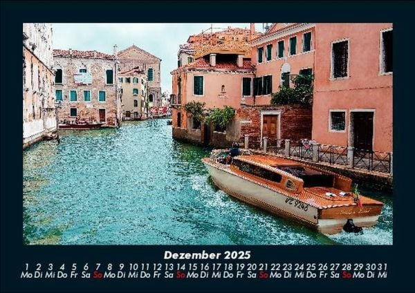 Produktbild: Venedig 2025 Fotokalender DIN A5