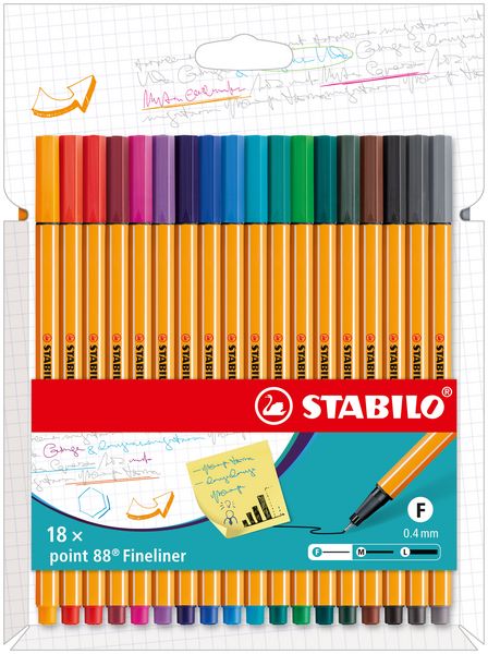 Produktbild: STABILO Fineliner point 88