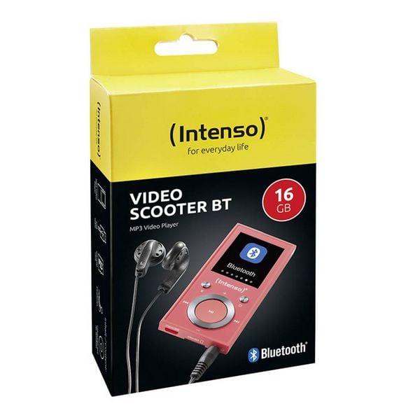 Produktbild: Intenso Video Scooter MP3-Player 16GB Rot Bluetooth&reg;