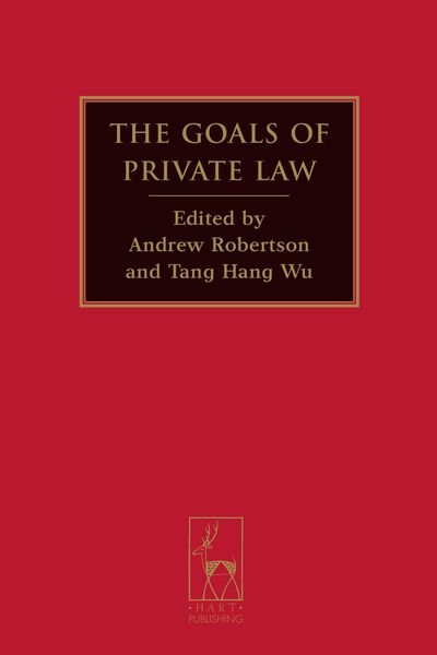 Produktbild: The Goals of Private Law