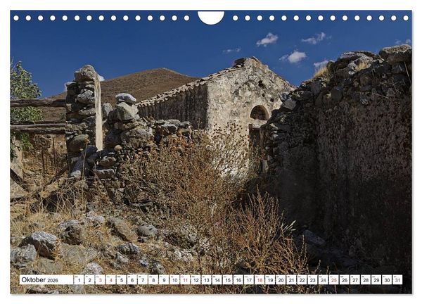 Produktbild: Kreta - Sonnenparadies und Wiege Europas (Wandkalender 2026 DIN A4 quer), CALVENDO Monatskalender