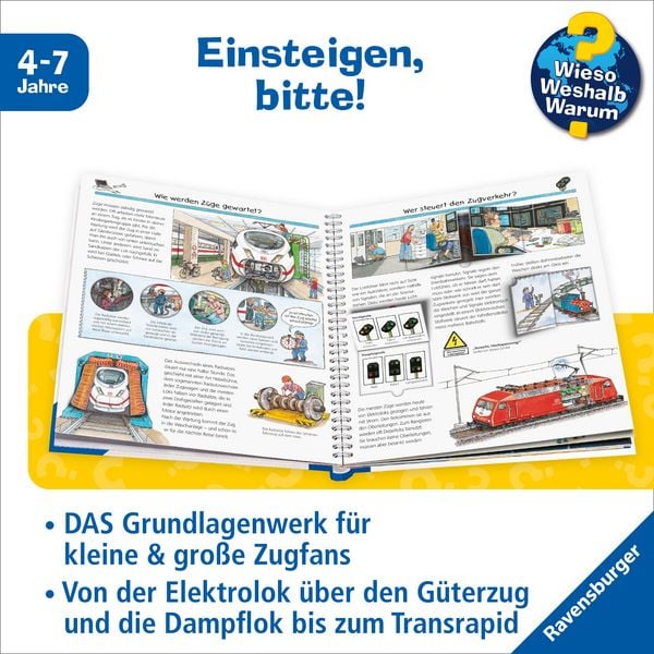 Produktbild: Wieso? Weshalb? Warum? Kernreihe, Band 8 - Alles &uuml;ber die Eisenbahn
