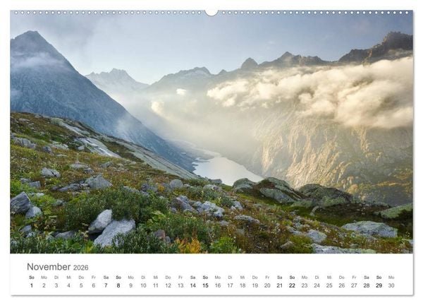Produktbild: Die Sch&ouml;nheit der Alpen (hochwertiger Premium Wandkalender 2026 DIN A2 quer), Kunstdruck in Hochglanz