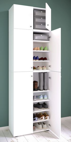 Produktbild: XXL Schuhschrank Kleiderschrank Schrank Lona 9f A