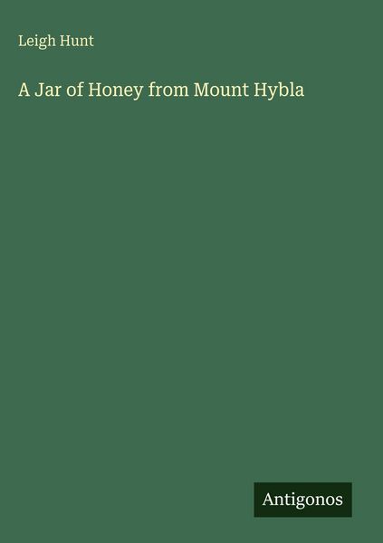 Produktbild: A Jar of Honey from Mount Hybla