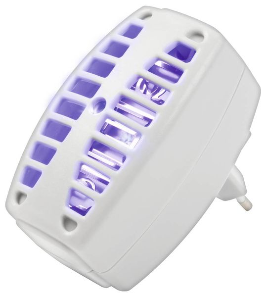 Produktbild: Gardigo UV-Stecker M&uuml;cken-Abwehr UV-Licht, Stromgitter UV-Insektenf&auml;nger 0.7 W (L x B x H) 100 x 100 x 55 mm Wei&szlig; 1 St.