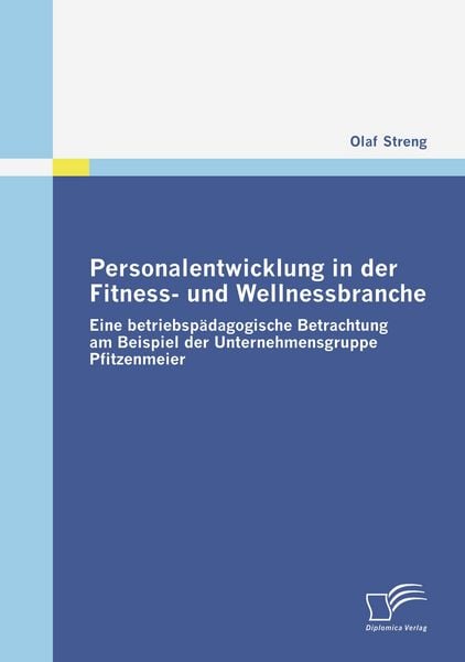 Produktbild: Personalentwicklung in der Fitness- und Wellnessbranche