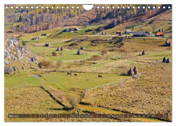 Produktbild: Fundatura Ponorului - Auf dem Via Transilvanica durch die Karpaten (Wandkalender 2027 DIN A4 quer), CALVENDO Monatskalender