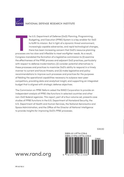 Produktbild: McKernan, M: Planning, Programming, Budgeting, and Execution