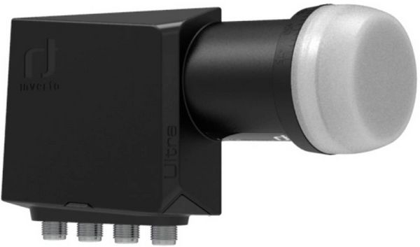 Produktbild: Inverto IDLT-QTL412-ULTRA-OPN Quattro-LNB Teilnehmer-Anzahl: 4 Feedaufnahme: 40mm Schwarz