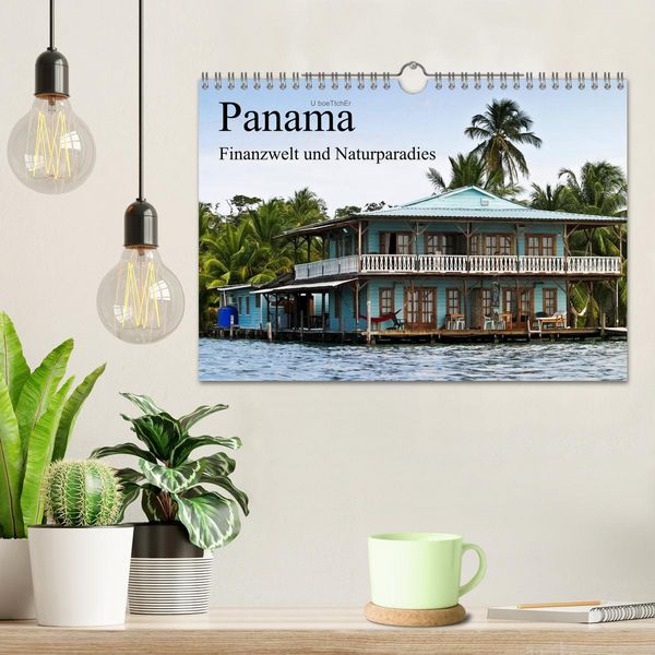 Produktbild: Panama - Finanzwelt und Naturparadies (Wandkalender 2026 DIN A4 quer), CALVENDO Monatskalender