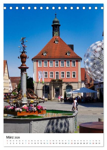 Produktbild: Rems und Murr (Tischkalender 2026 DIN A5 hoch), CALVENDO Monatskalender