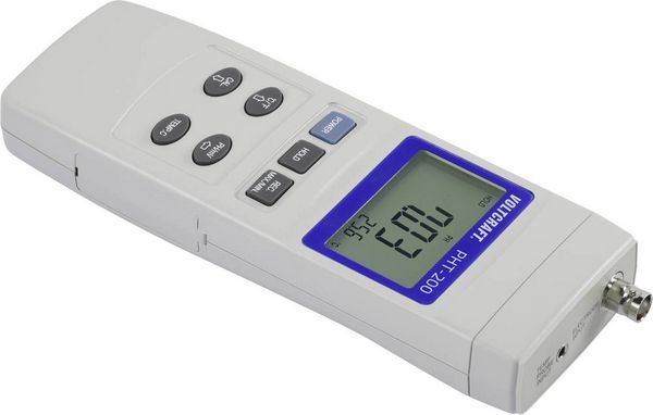 Produktbild: VOLTCRAFT PHT-200 Kombi-Messger&auml;t pH-Wert, Redox (ORP)