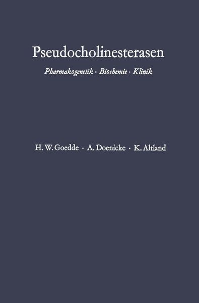 Produktbild: Pseudocholinesterasen