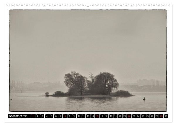 Produktbild: Boden-Seen-Sucht (hochwertiger Premium Wandkalender 2026 DIN A2 quer), Kunstdruck in Hochglanz