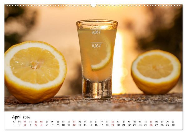 Produktbild: Limone sul Garda - Die Heimat der Zitrone am Gardasee (hochwertiger Premium Wandkalender 2026 DIN A2 quer), Kunstdruck in Hochglanz