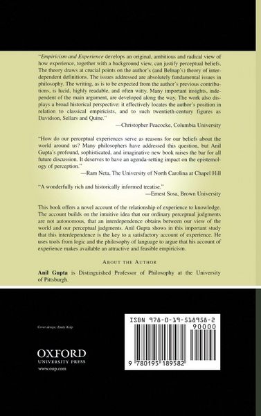 Produktbild: Empiricism and Experience