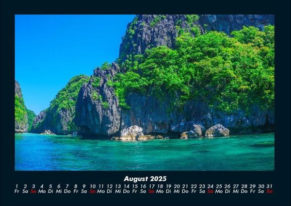 Produktbild: Die sch&ouml;nsten Meereslandschaften 2025 Fotokalender DIN A4