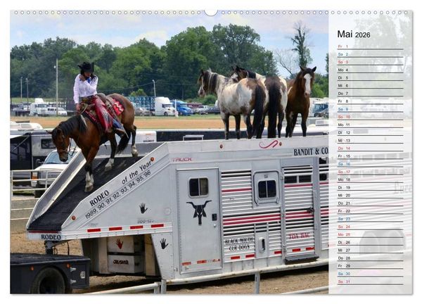 Produktbild: Faszination Rodeo (Wandkalender 2026 DIN A2 quer), CALVENDO Monatskalender
