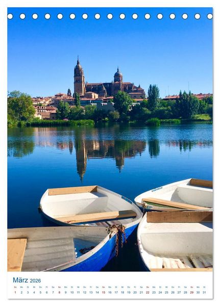 Produktbild: Salamanca. Die goldene Stadt am Tormes (Tischkalender 2026 DIN A5 hoch), CALVENDO Monatskalender