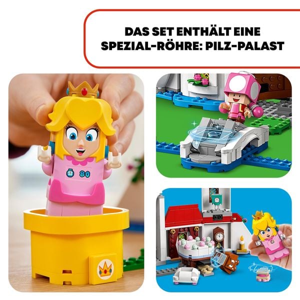 LEGO Super Mario 71408 Pilz-Palast – Erweiterungsset, baubares Spielzeug