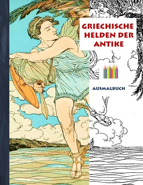 Produktbild: Griechische Helden der Antike (Ausmalbuch)