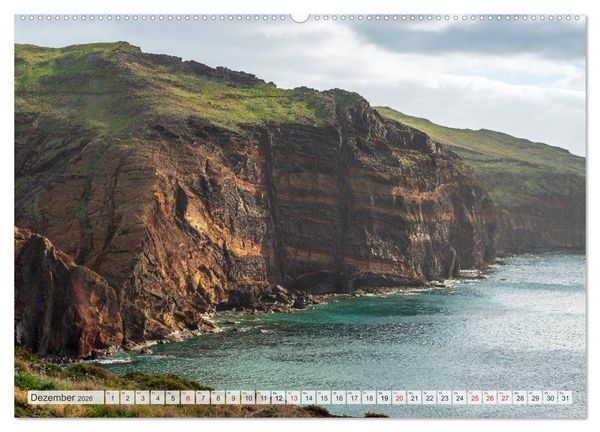 Produktbild: Madeira - eine Rundreise (Wandkalender 2026 DIN A2 quer), CALVENDO Monatskalender