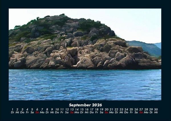 Produktbild: Seeblick 2026 Fotokalender DIN A4